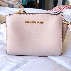 MICHAEL KORS SELMA MINI BLUSH PINK